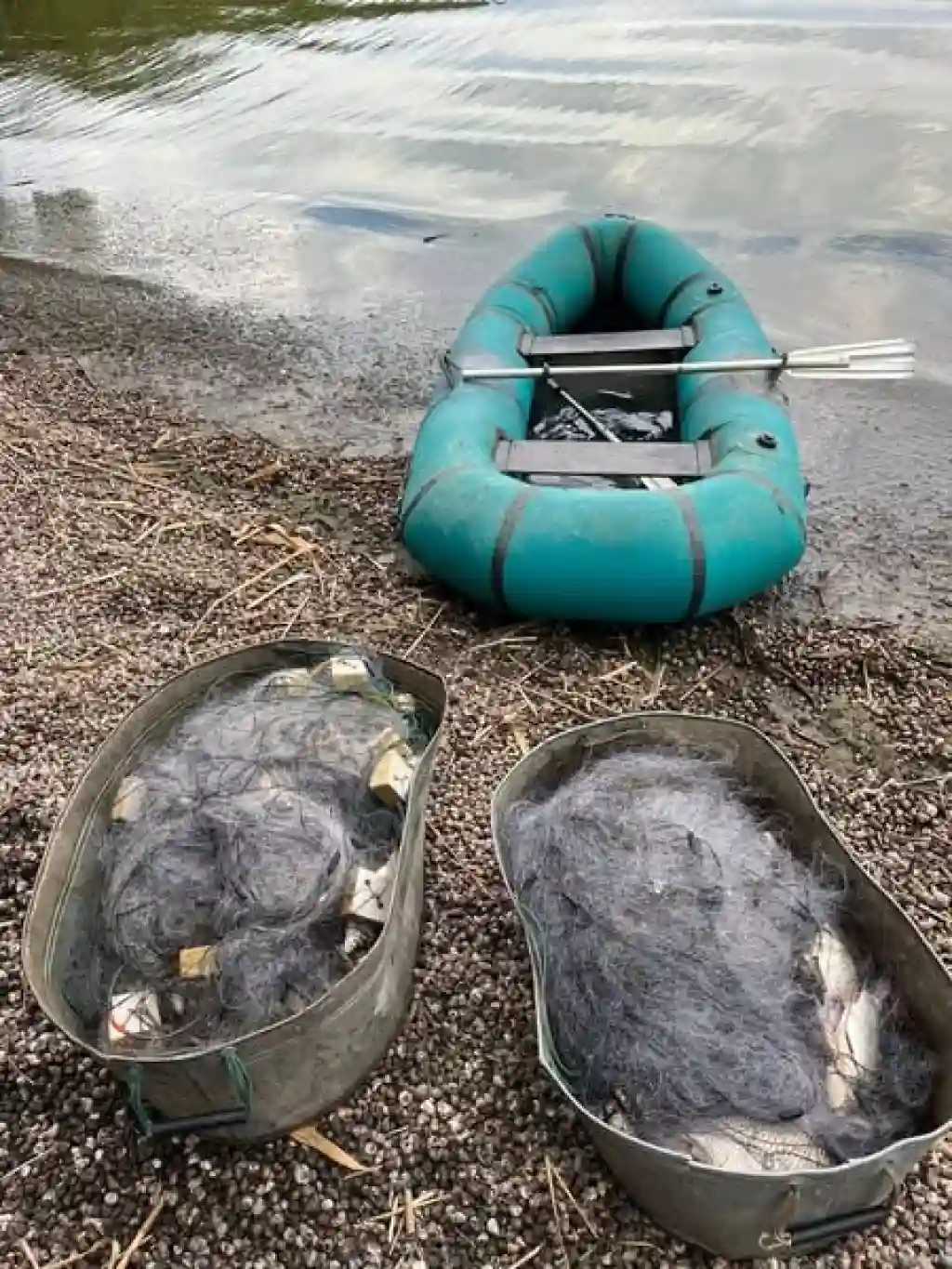 На Кам’янському водосховищі затримали 19-річного браконьєра з великим уловом