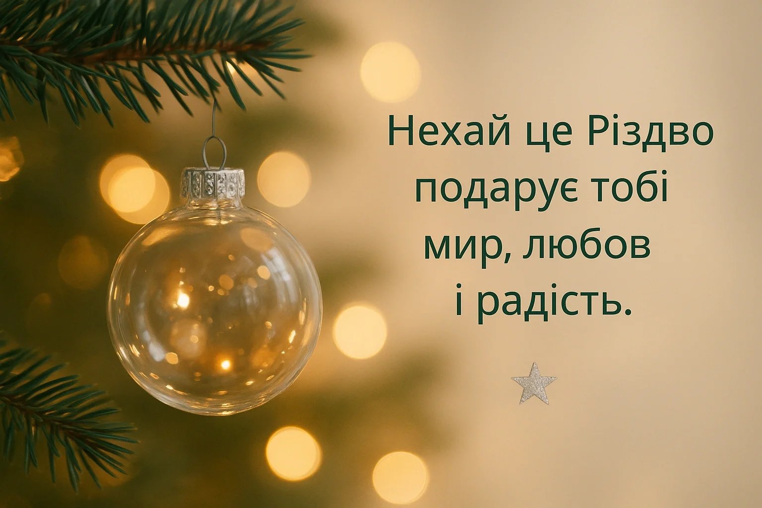Привітання з Різдвом 2025 у прозі та віршах для найдорожчих Привітання з Різдвом 2025 у прозі та віршах для найдорожчих