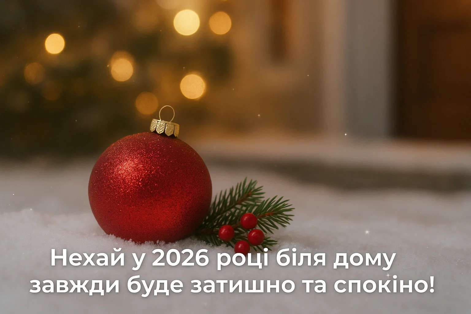 Привітання з прийдешнім новим роком 2026: теплі слова для найближчих Привітання з прийдешнім новим роком 2026: теплі слова для найближчих