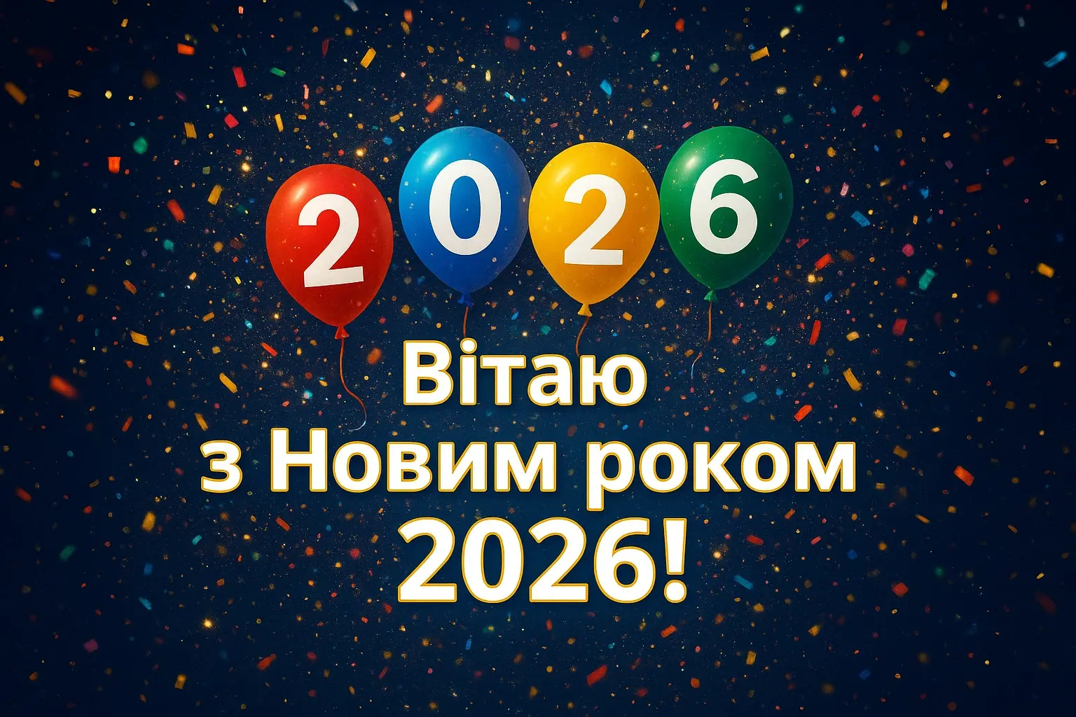 Привітання з прийдешнім новим роком 2026: теплі слова для найближчих Привітання з прийдешнім новим роком 2026: теплі слова для найближчих