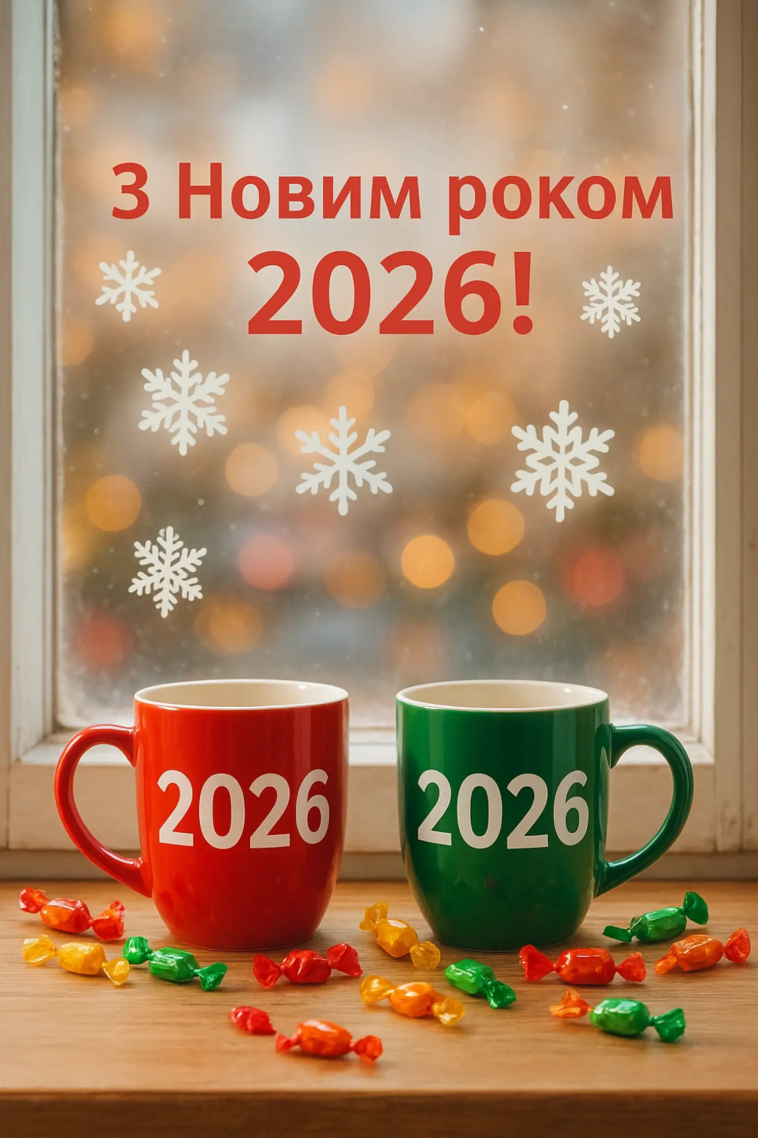 Привітання з прийдешнім новим роком 2026: теплі слова для найближчих Привітання з прийдешнім новим роком 2026: теплі слова для найближчих