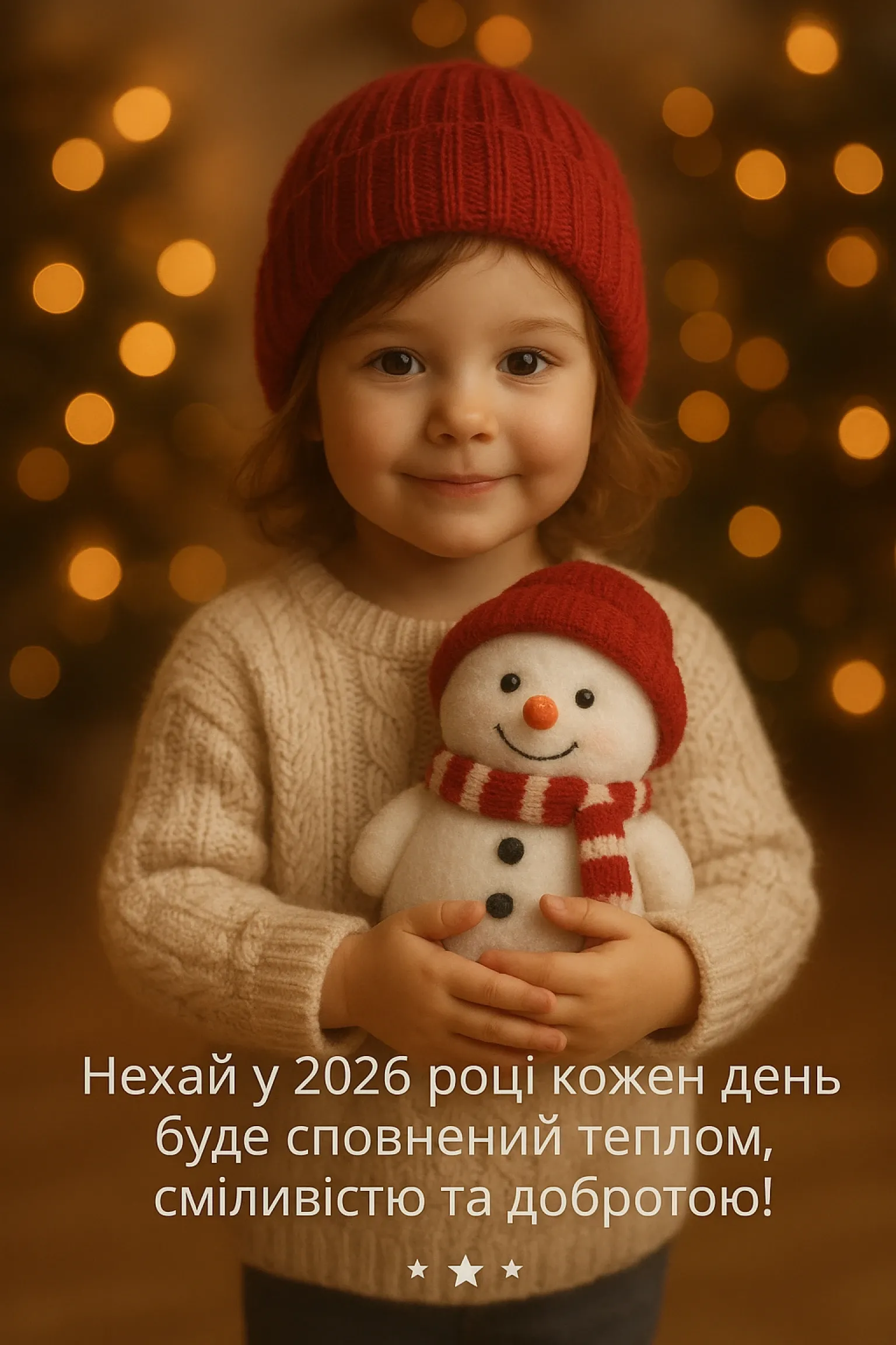 Привітання з прийдешнім новим роком 2026: теплі слова для найближчих Привітання з прийдешнім новим роком 2026: теплі слова для найближчих