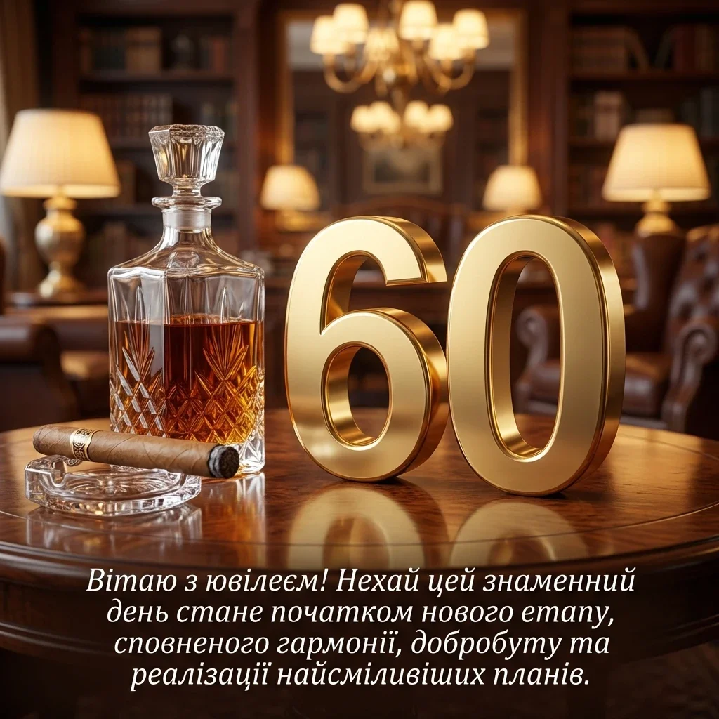 привітання з ювілеєм 60 привітання з ювілеєм 60