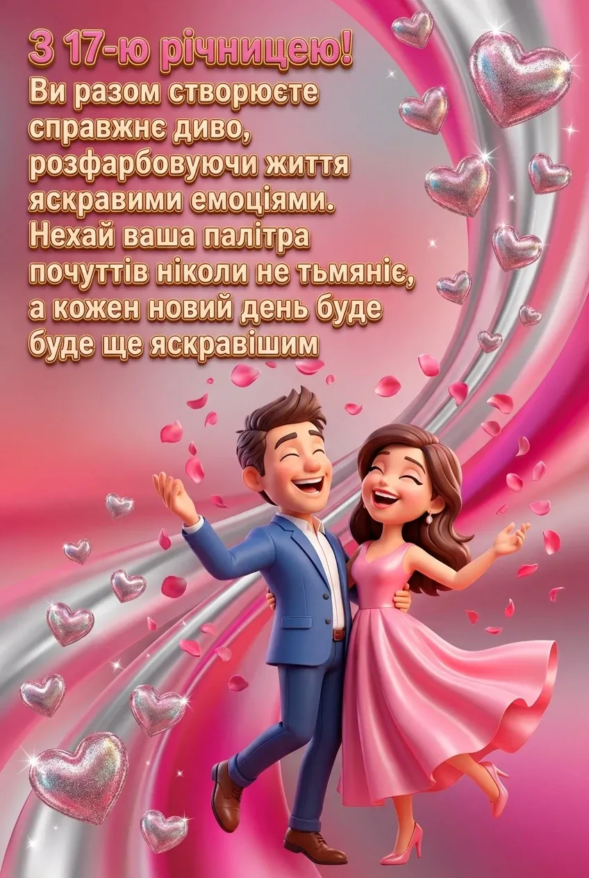 17 років весілля картинки 17 років весілля картинки