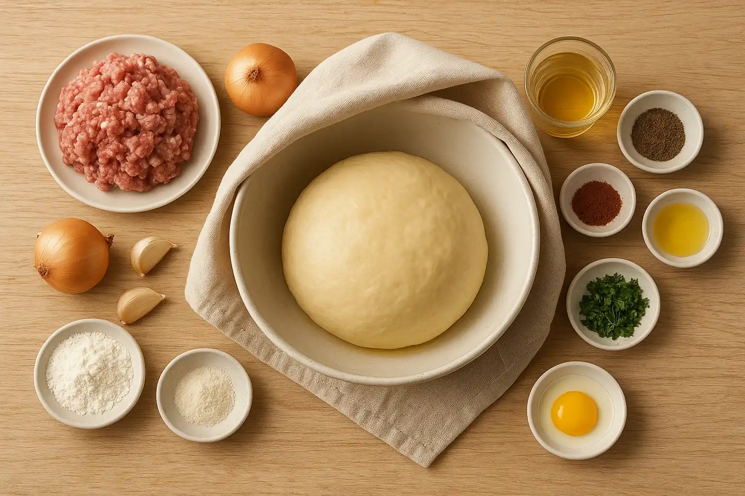 пиріжки з мясом в духовці пиріжки з мясом в духовці