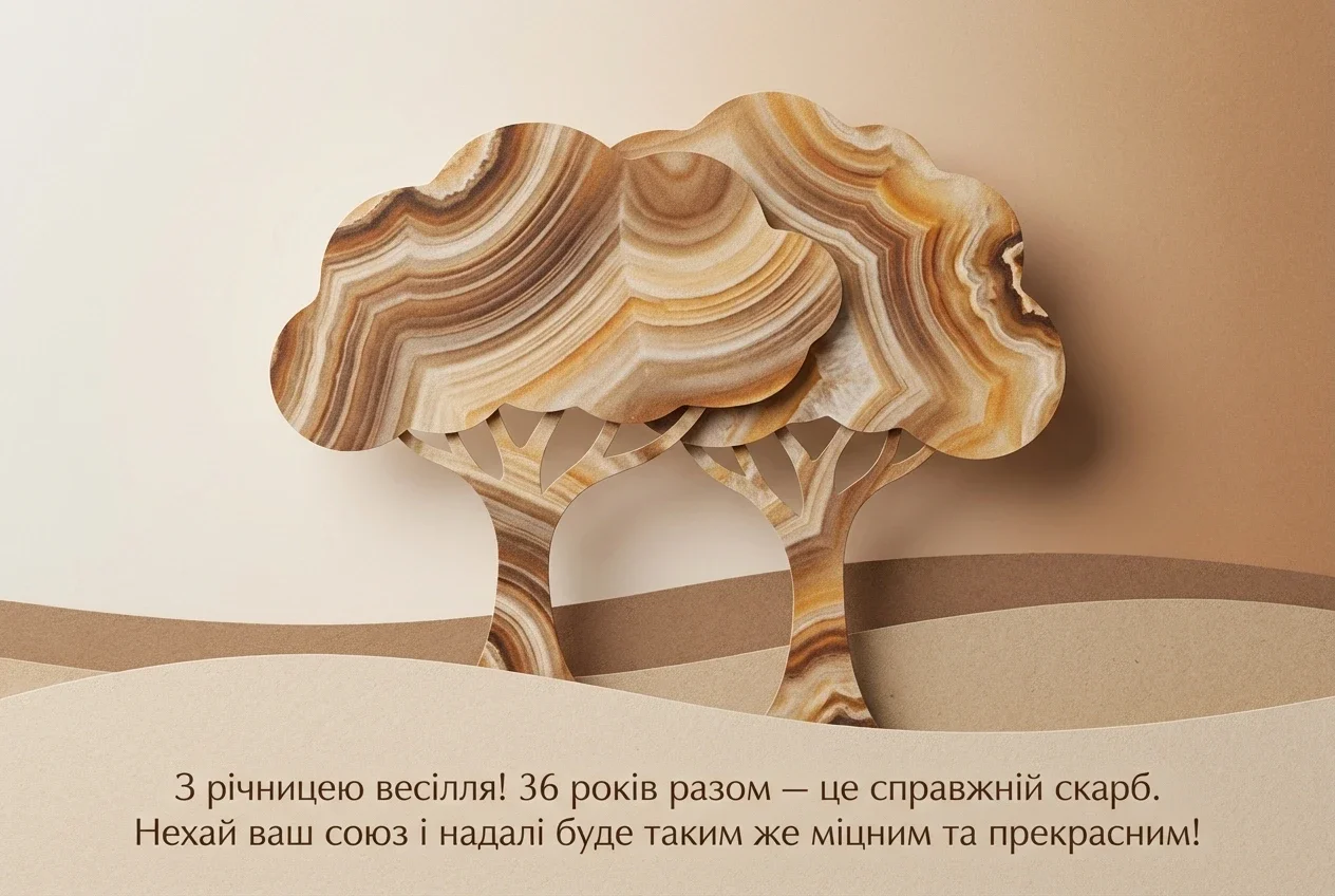 агатове весілля 36 років агатове весілля 36 років
