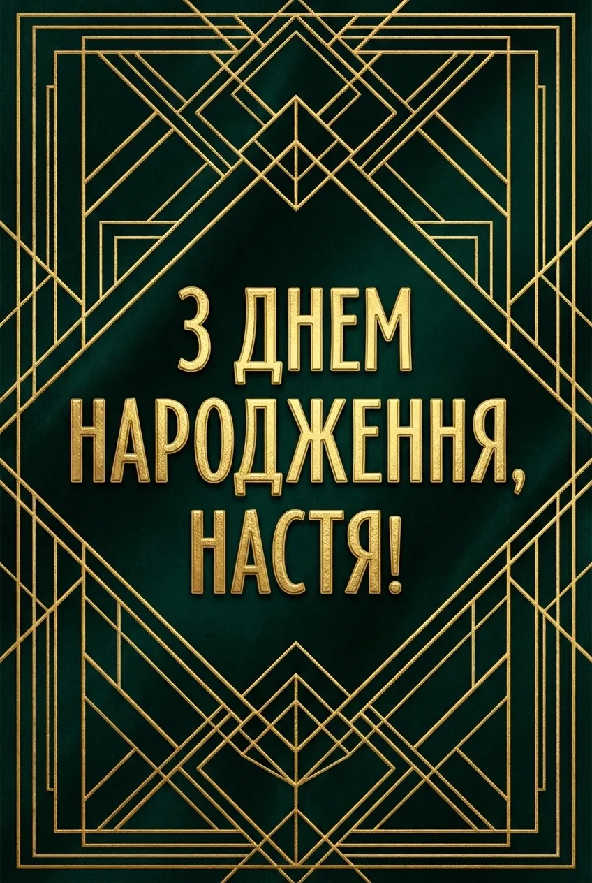 настя з днем народження настя з днем народження