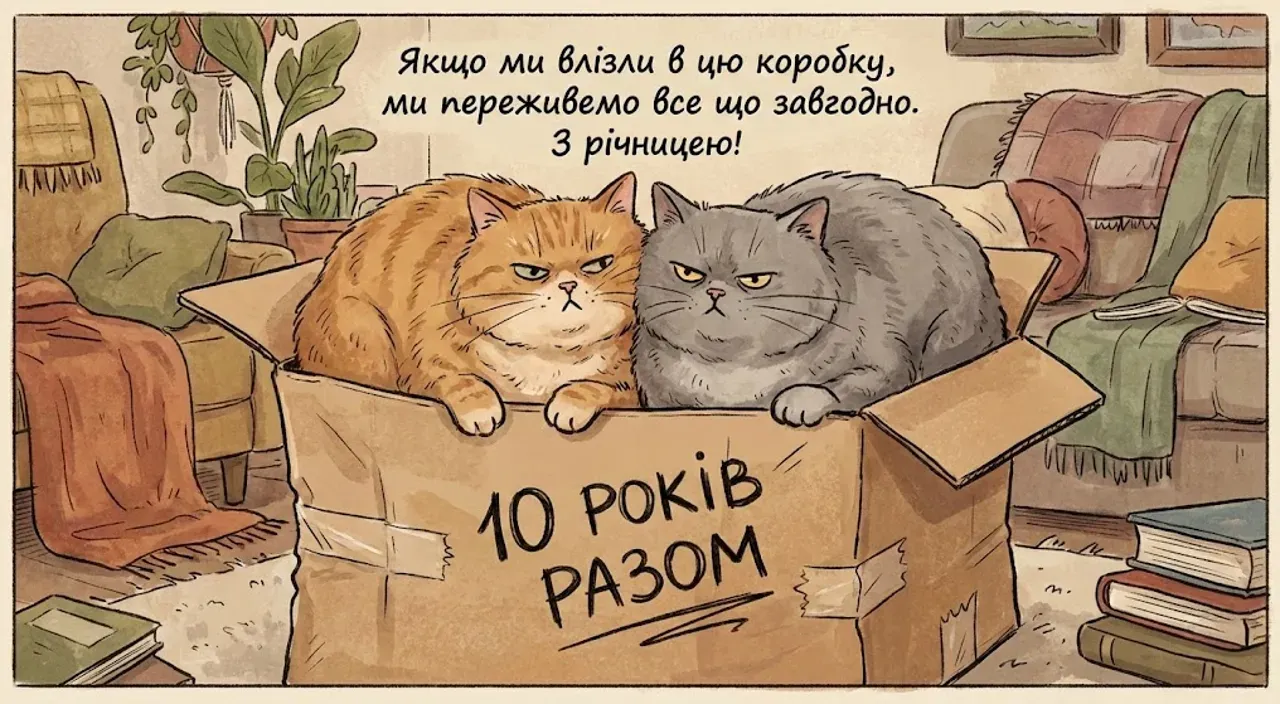 Привітання та картинки на 10 років весілля