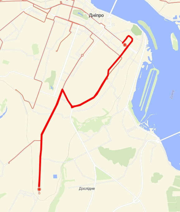 Тролейбус 1 Дніпро
