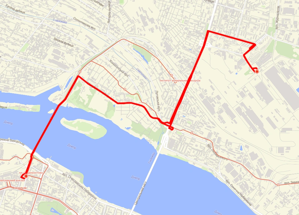 Тролейбус 1 Дніпро