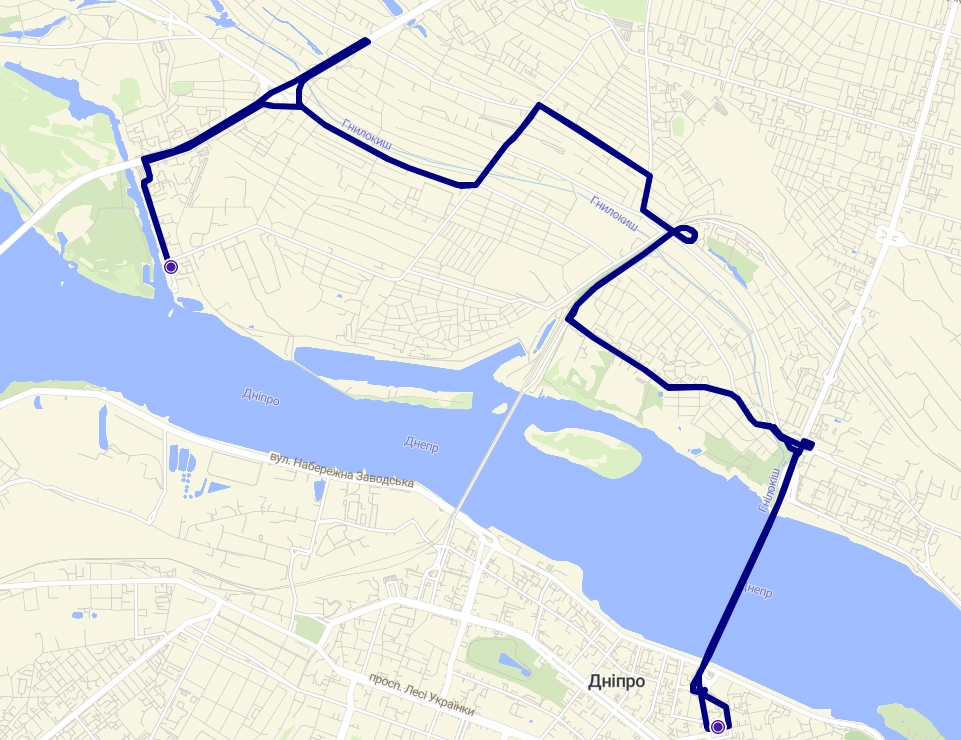 Автобус 18 Дніпро