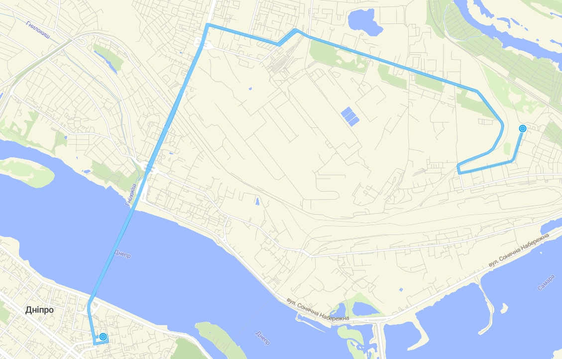Автобус 18 Дніпро