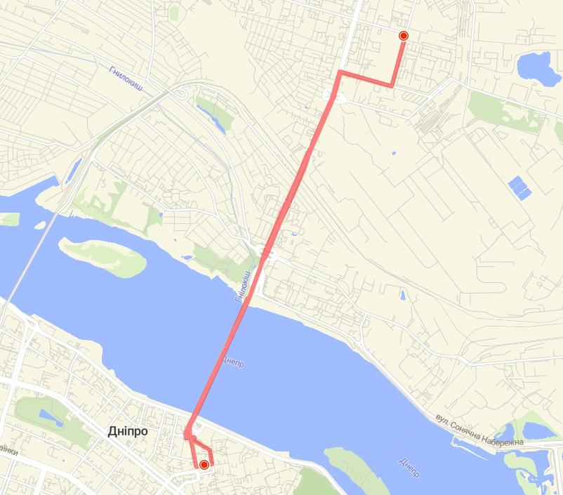 Автобус 18 Дніпро