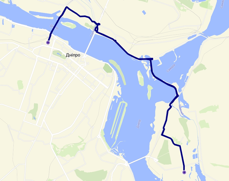 Автобус 18 Дніпро
