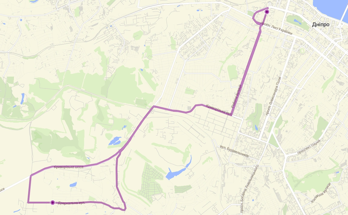 Автобус 18 Дніпро