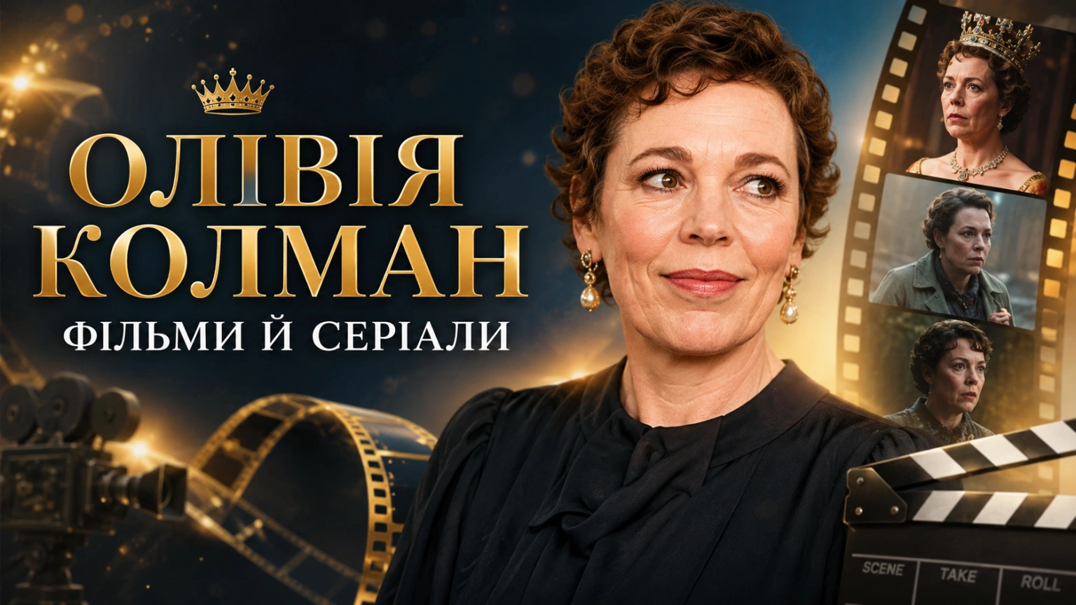 Всі фільми і серіали Олівії Колман одним списком Всі фільми і серіали Олівії Колман одним списком